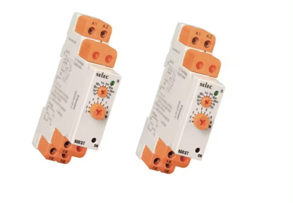 Bộ định thời gian Selec 600ST-240,relay thời gian,timer đa chức năng,bộ hẹn giờ Selec 600ST-240,time on delay,rơ le thời gian, bộ định thời gian trễ,,Timer ON delay ,rơ le thời gian bật trễ,bộ đặt thời gian Selec,đồng hồ rơ le thời gian Selec ,relay thời