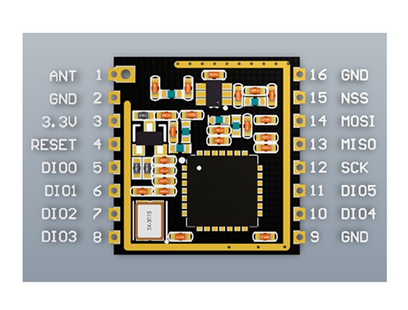 Mạch Thu Phát RF Lora SX1278 433Mhz Ra-01 10km