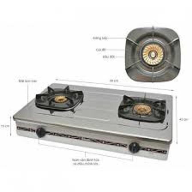 Bếp gas dương Rinnai RV-375SW(N) (Trắng)
