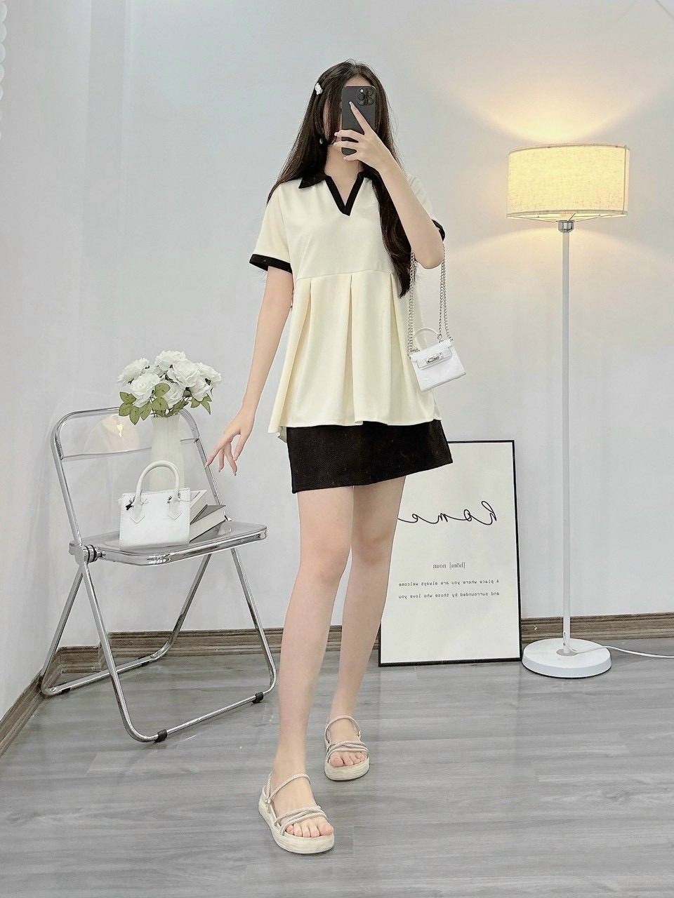 Áo bầu công sở chất đẹp