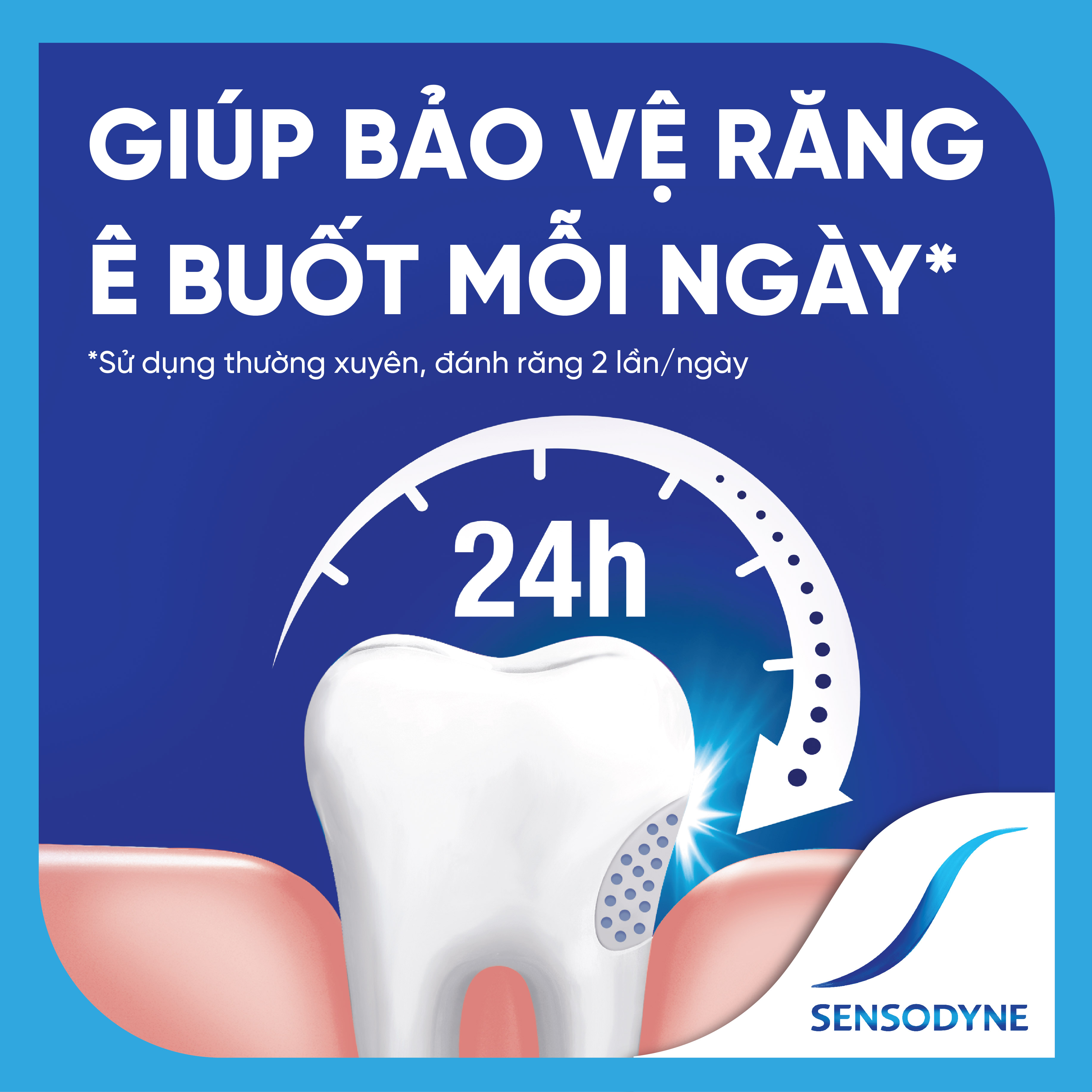 Bộ 3 Kem đánh răng SENSODYNE Gentle Whitening 160g giúp giảm ê buốt hiệu quả và làm trắng răng tự nhiên