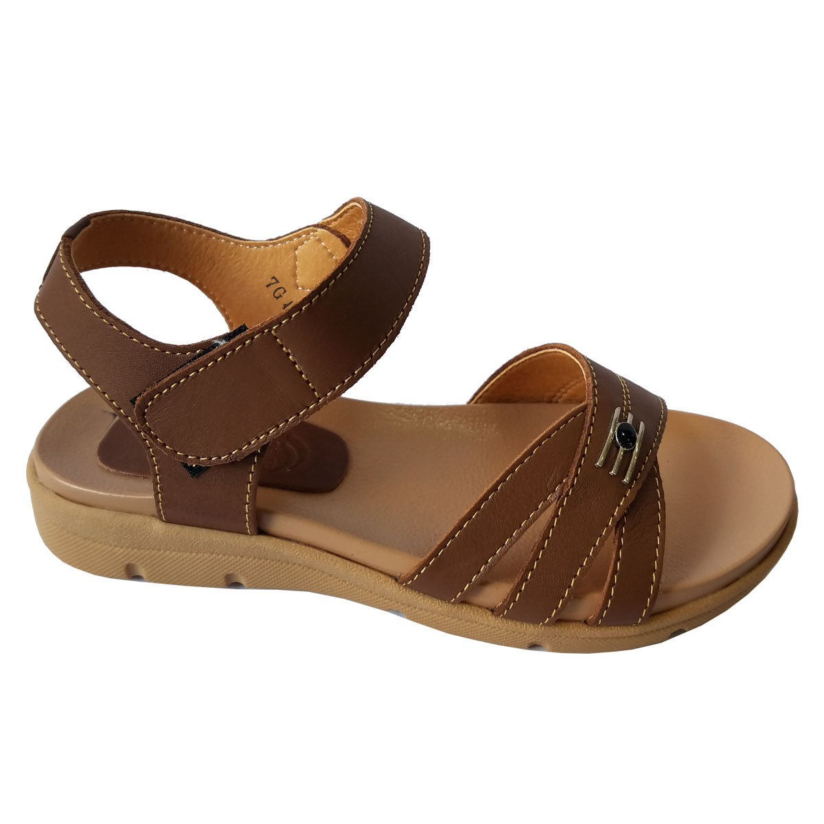 Giày Sandal Nữ BIGGBEN Da Bò Thật SDNB29