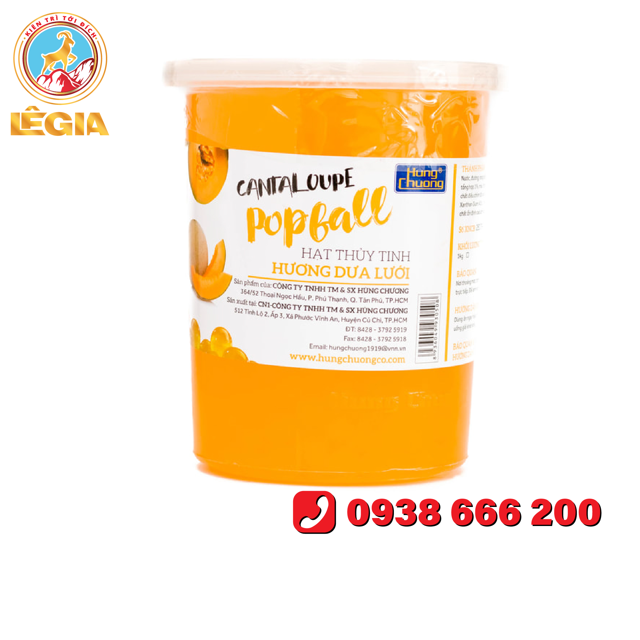 Hạt Thủy Tinh Hương Dưa Lưới 1KG ( Hùng Chương )