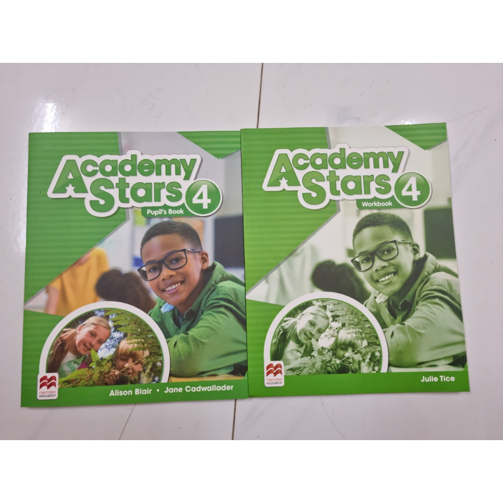 Bộ học tiếng anh Academy Stars ( Bộ 2 cuốn)