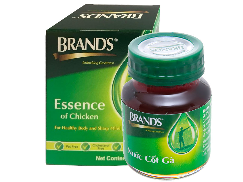 Hộp 6 lọ nước cốt gà Brand's (6 lọ x 42ml) Thái lan