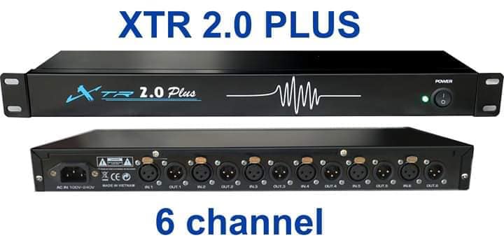 Chống hú micro FEEDBACK XTR 2.0 Plus - 6mic - Hàng chính hãng
