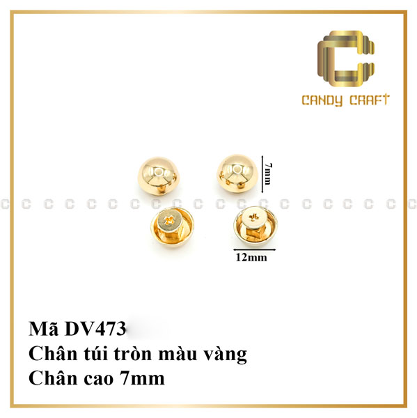CHÂN TÚI (CHÂN ĐÁY TÚI) - phụ kiện làm túi xách
