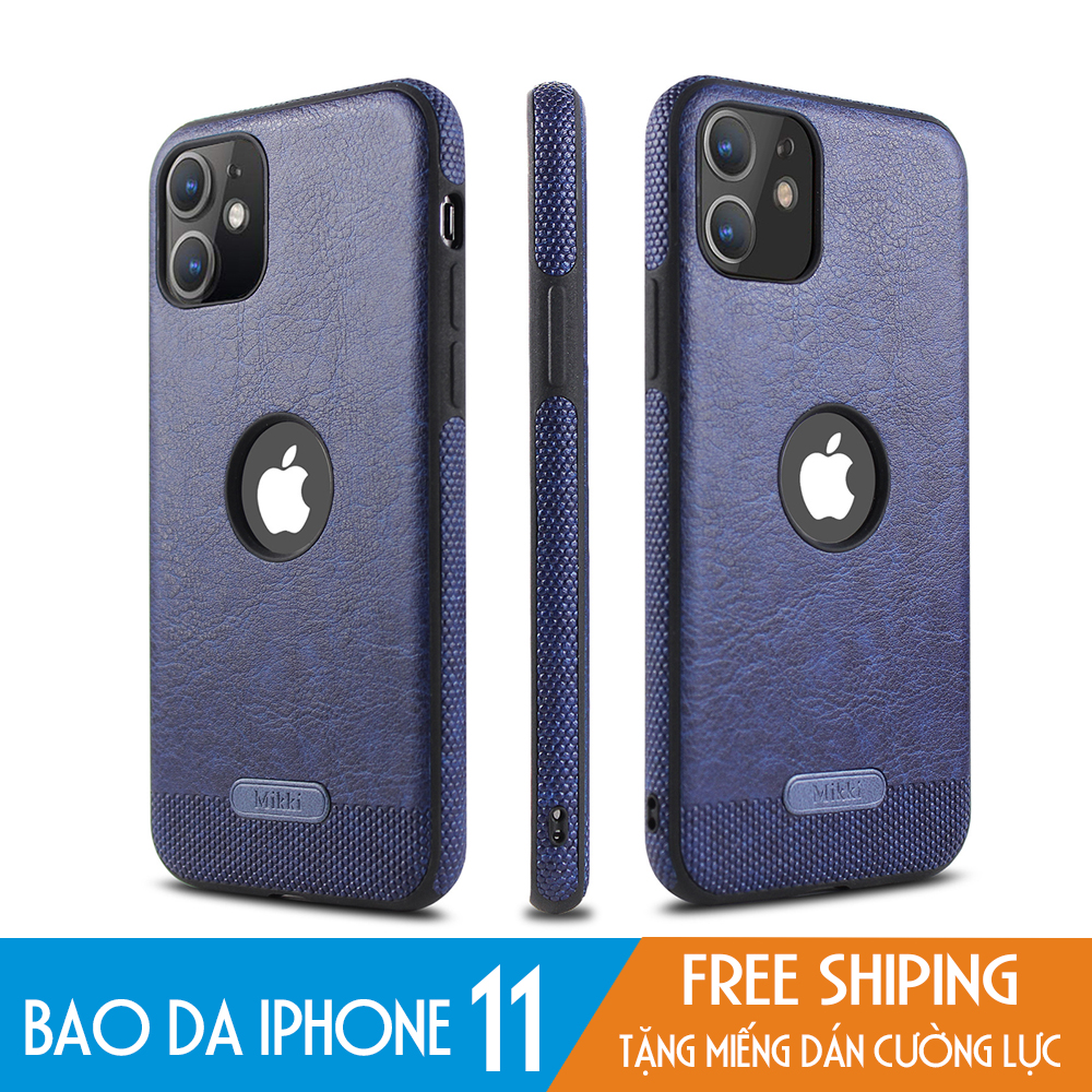 Ốp lưng iPhone 11, 11Pro, 11Pro Max hiện logo mặt lưng cao cấp