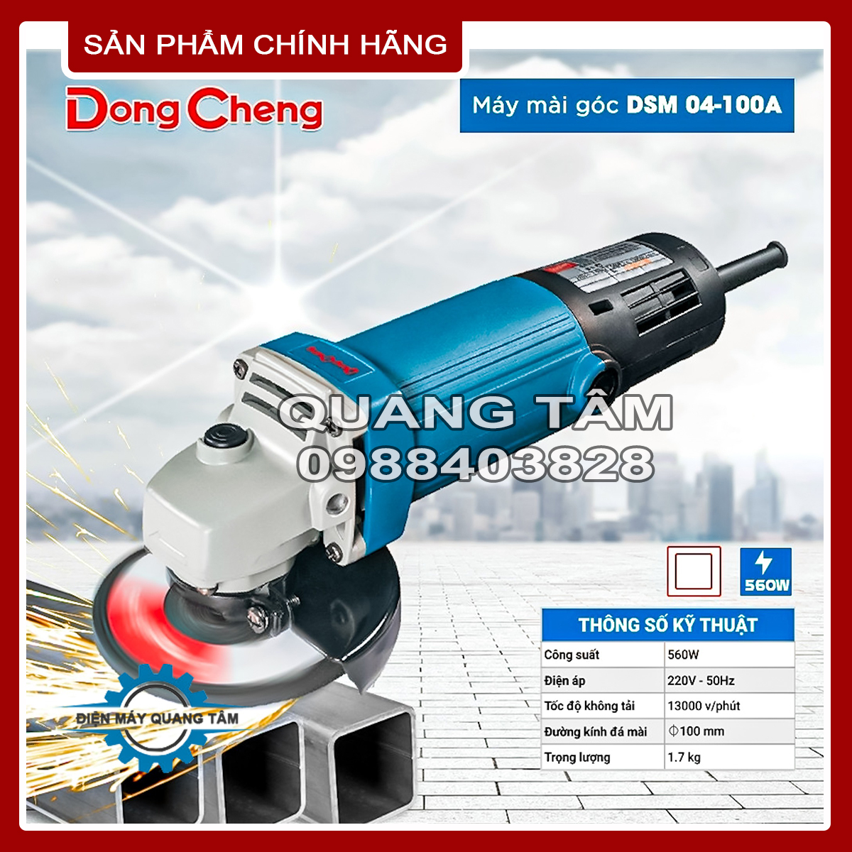 Máy mài dongcheng dsm04-100b