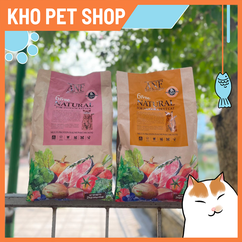 Thức ăn khô anf 6free cho mèo