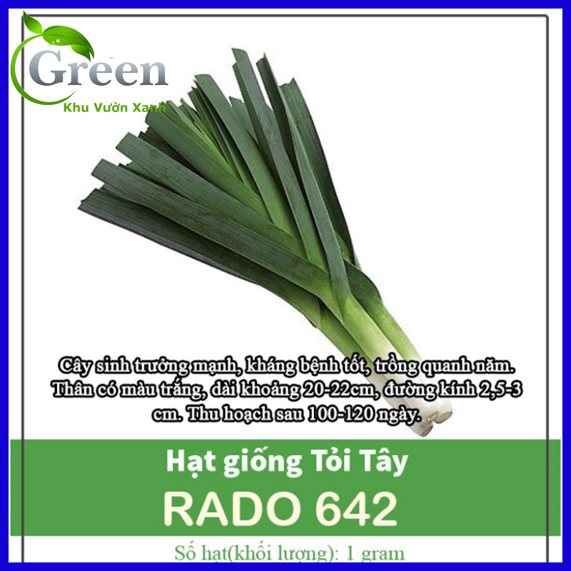 Hạt Giống Tỏi Tây Hành Baro