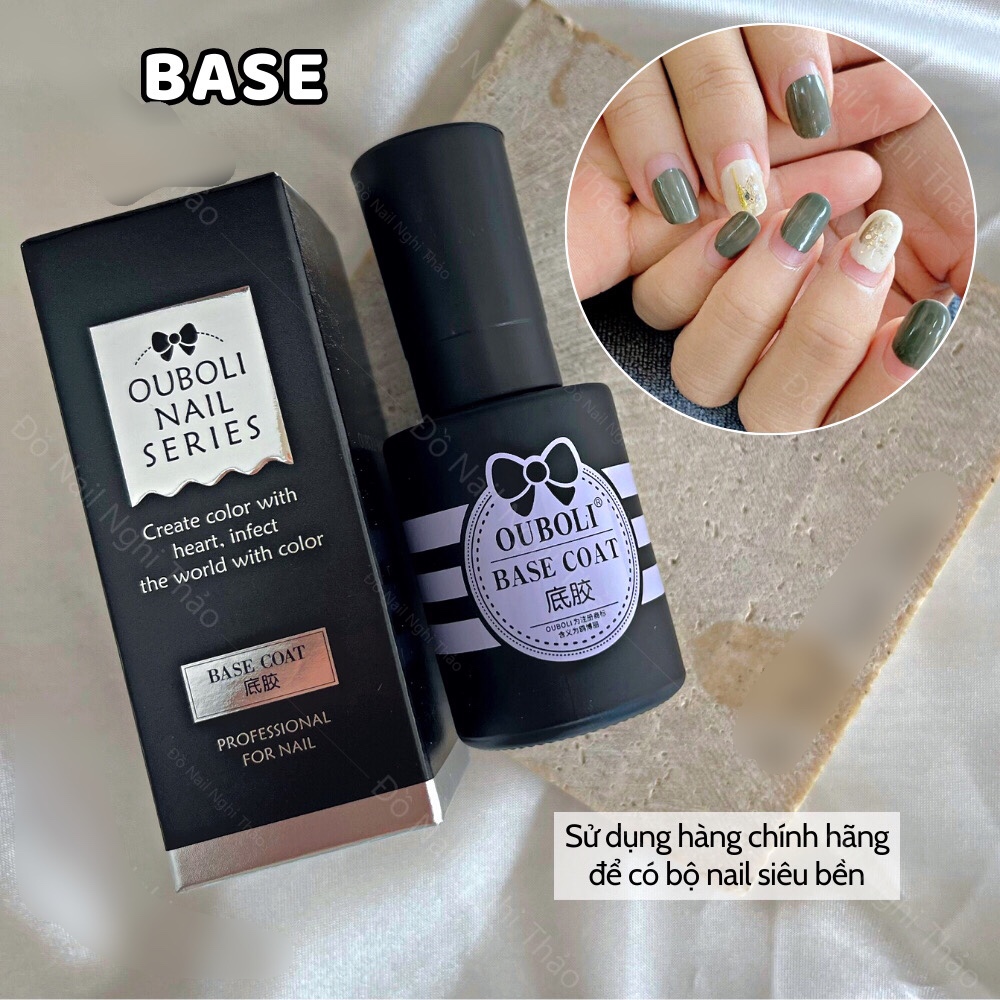 Base, top, cứng móng OUBOLI chính hãng 20ml