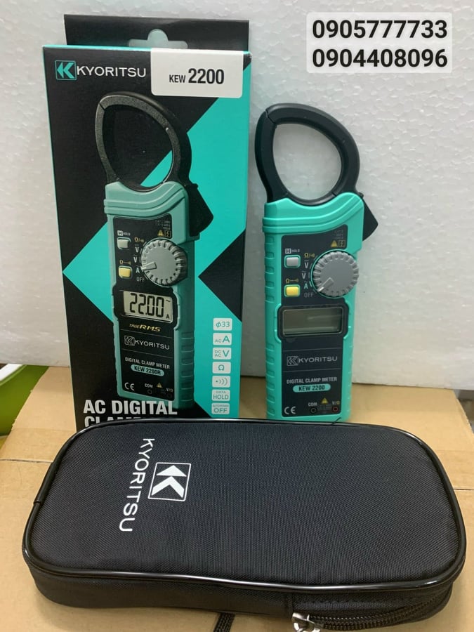 Đồng Hồ Ampe kèm KYORITSU 2200 (AC 1000A)