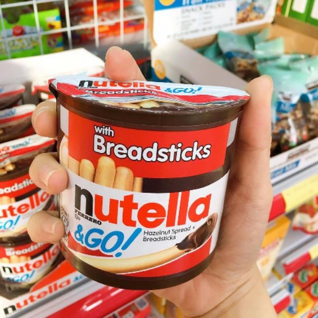 Bánh Que Chấm Sốt Chocolate Nutella And Go date 09/2025 - EDS Hàng Mỹ