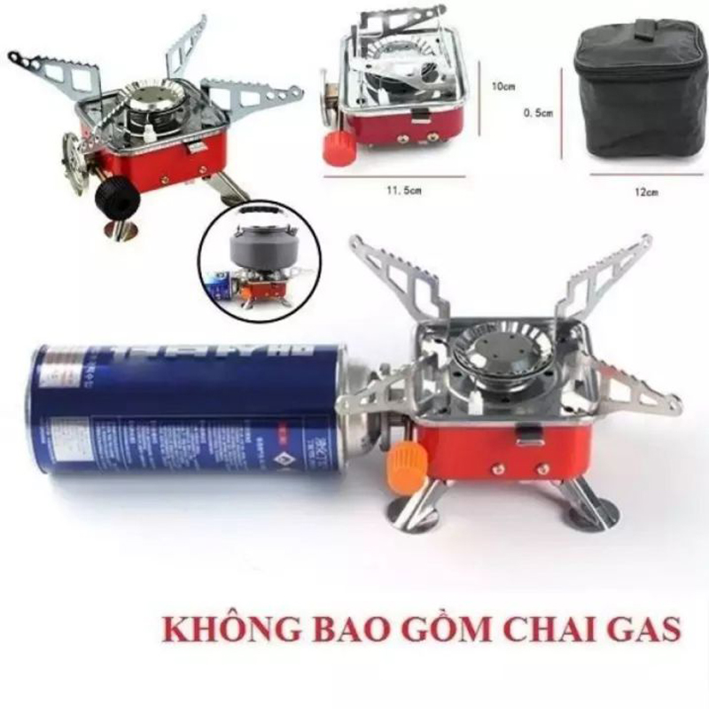Bếp gas mini xếp gọn du lịch chống cháy nổ đủ loại