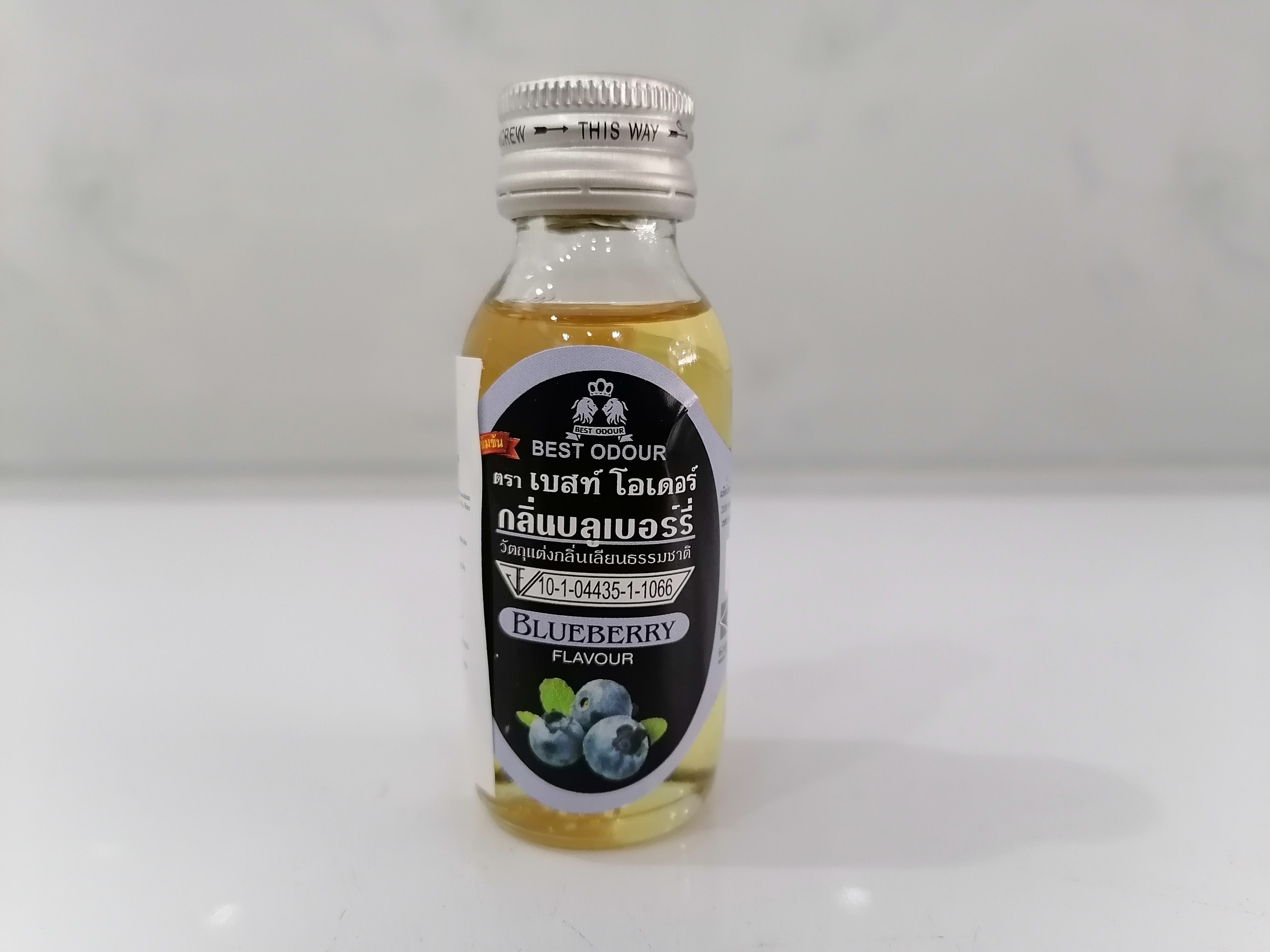 [Lọ nhỏ 30ml – VIỆT QUẤT] Hương thực phẩm [Thailand] BEST ODOUR Flavour Blueberry (halal) (cac-hk)
