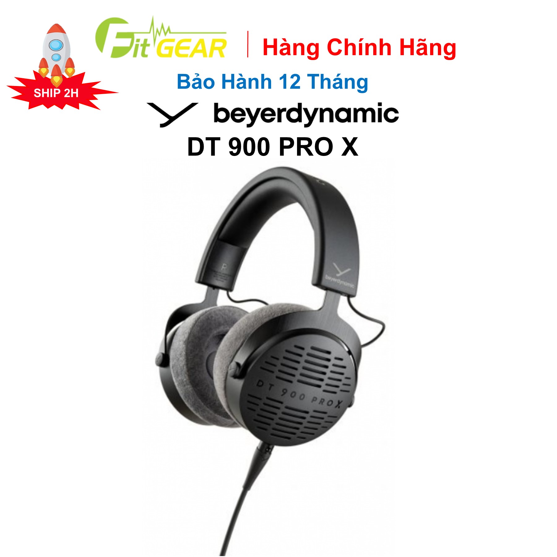 Tai nghe chụp tai beyerdynamic dt 900 pro x