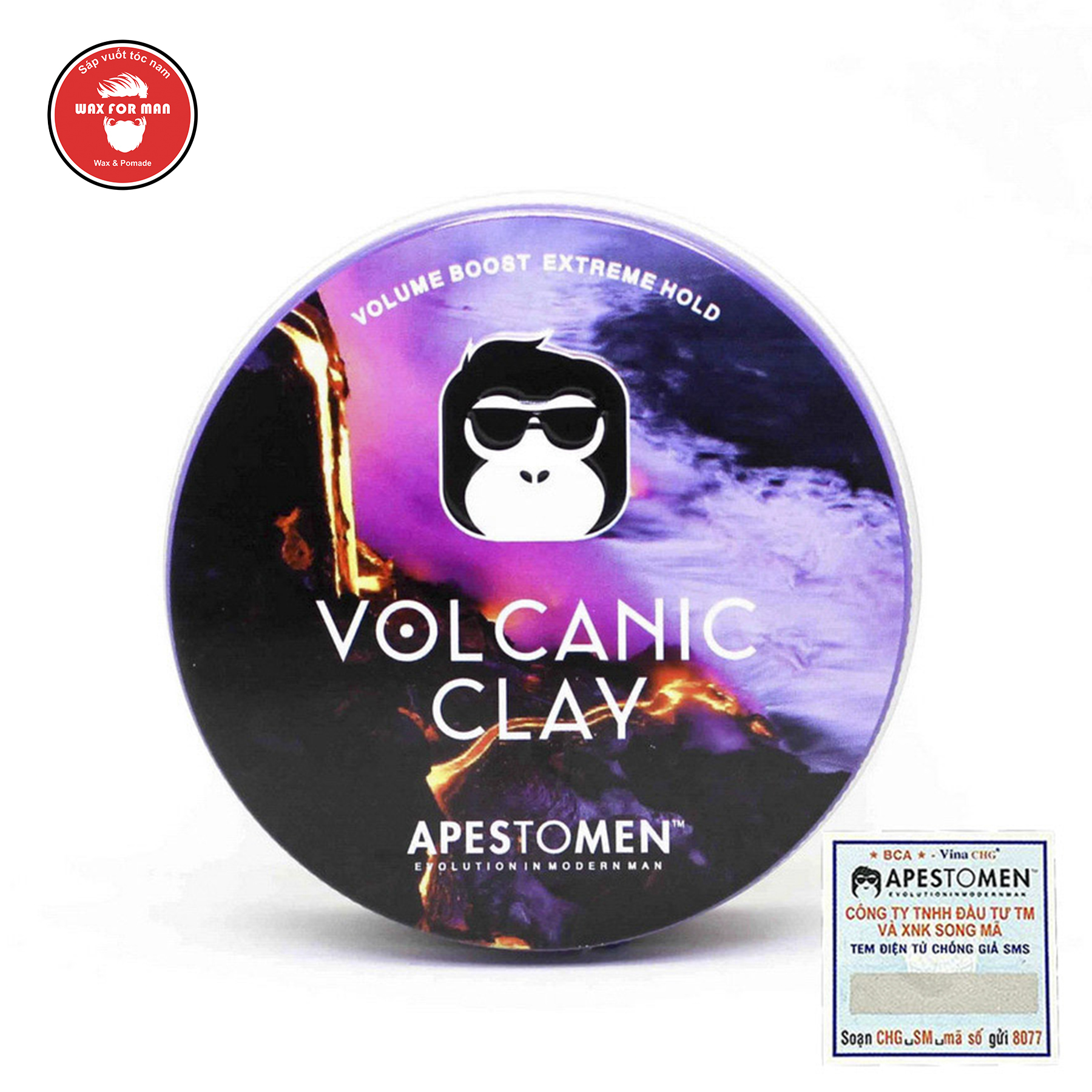 Sáp vuốt tóc Volcanic Clay