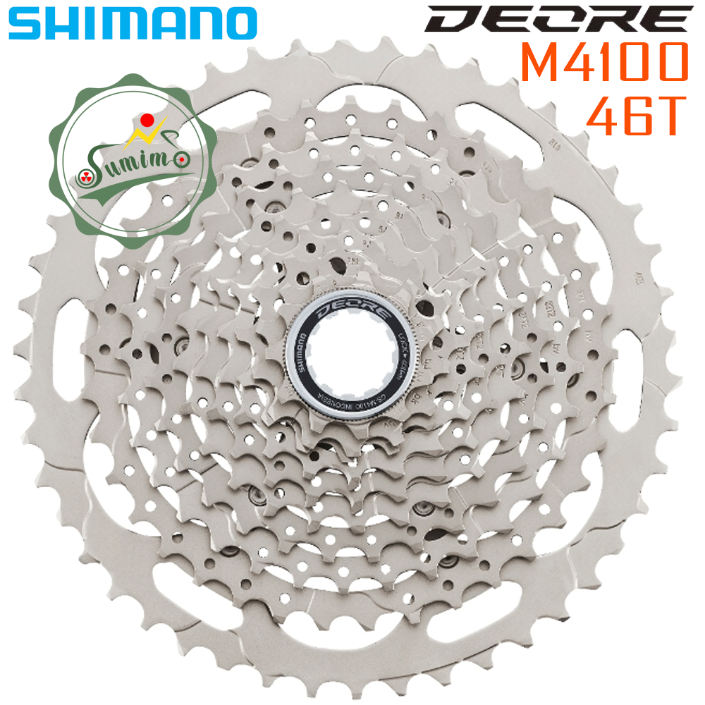 Líp thả SHIMANO Deore CS-M4100 10 Speed - Chính hãng