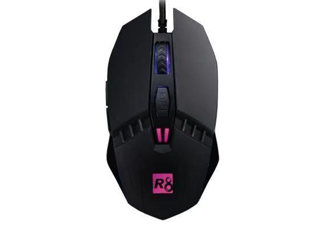 Chuột game 6D R8 1617A Led đa màu DPI 3200