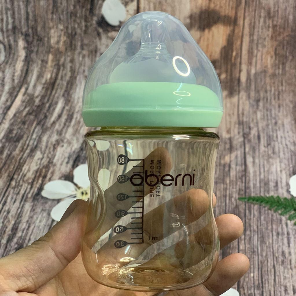 🌟🌟🌟 Bình Sữa Sơ Sinh Tập Bú Cho bé ( Cổ Rộng Dung Tích 180ml )