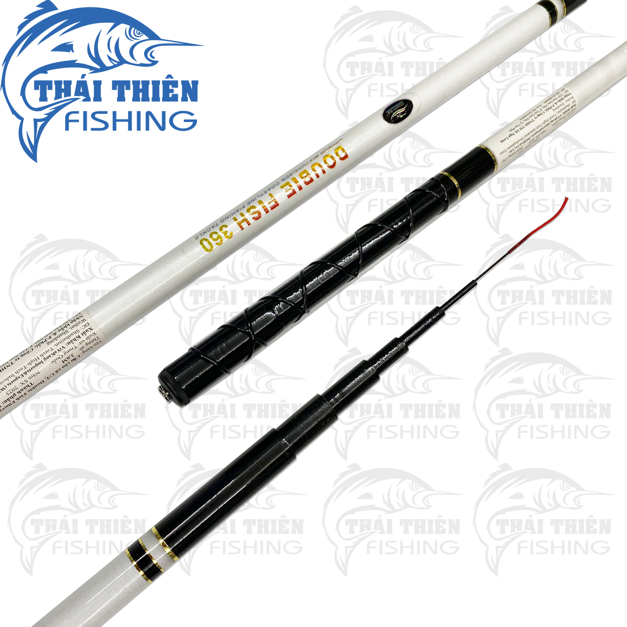 Cần Tay Cá Trắng Doubie Fish Dùng Câu Rô, Phi, Trê