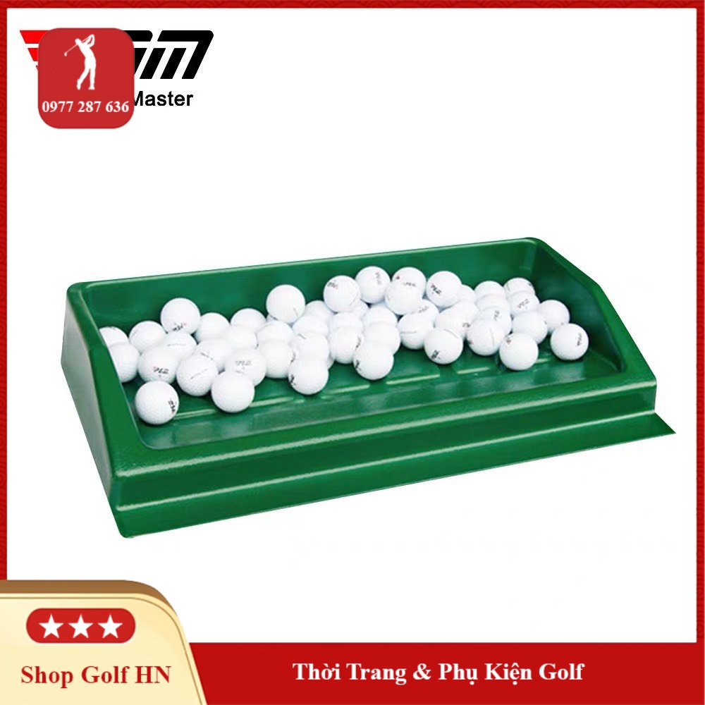 Khay đựng bóng golf nhựa chắc chắn đựng đươc 100 quả bóng kb009