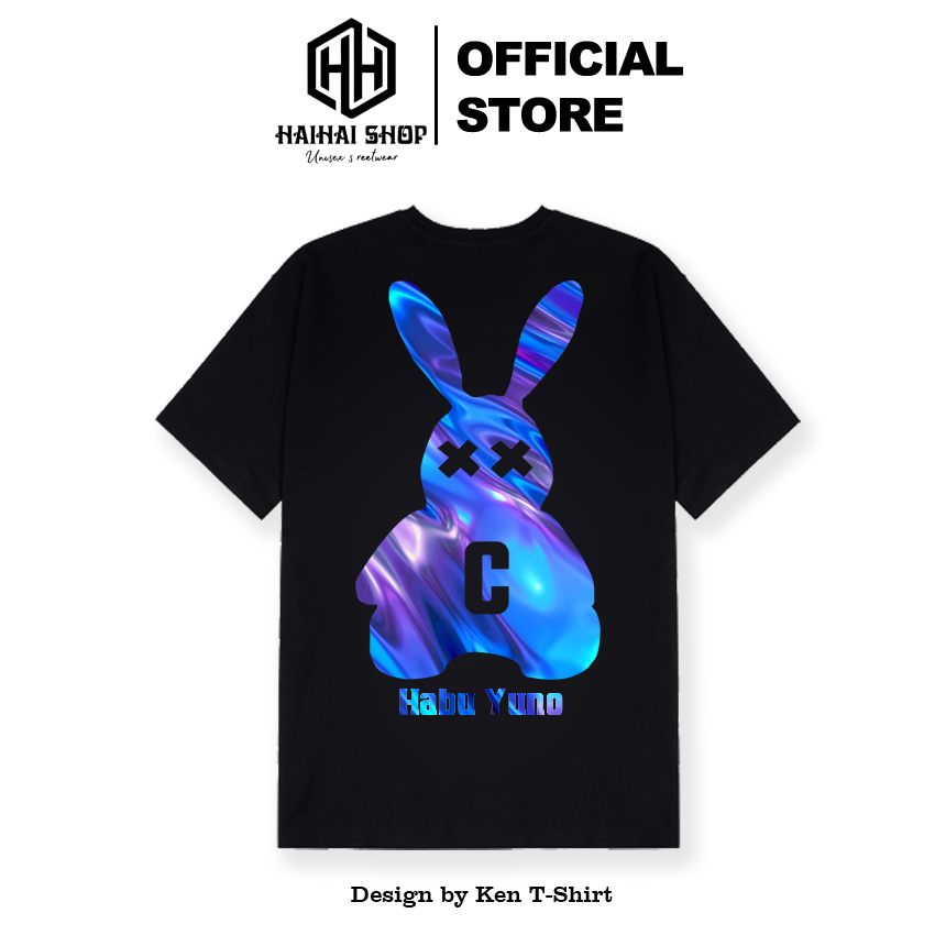 [HCM]Áo Thun Phản Quang HaloGam Rabbit C HY VẢI COTTON 75% Co Giãn  4 Chiều chính hãng Ken T-Shirt.