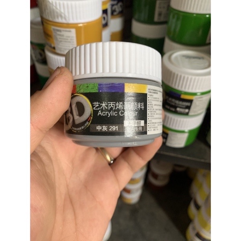 Màu Acrylic 3D - 5D 100ml - Bảng Màu 1