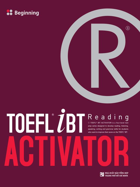 [HCM]TOEFL iBT Activator Reading Beginning