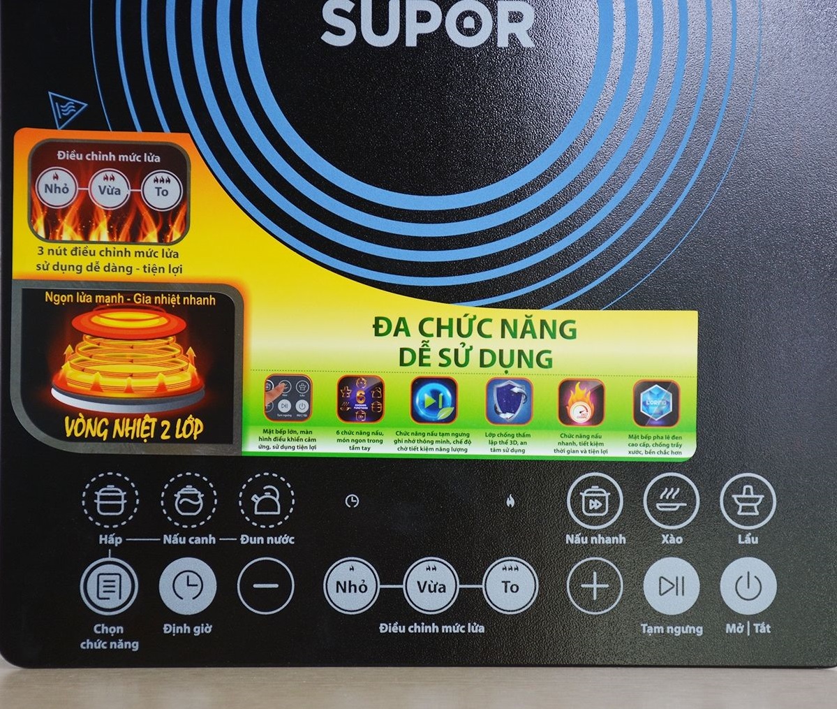 Bếp từ đơn Supor C21-SDHCB36VN