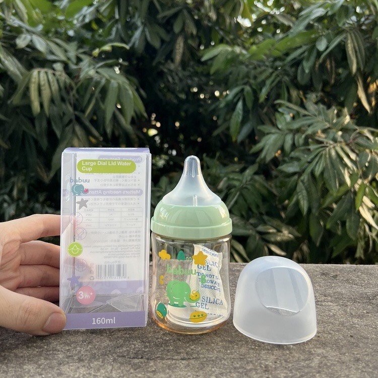 [Chính hãng] Bình sữa PPSU BaBuu Nhật Bản đủ size 90ml/1600ml/240ml ( có tặng kèm núm )