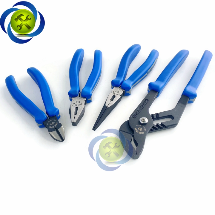 [HCM]Bộ kìm 4 cây Kingtony 42104GP (Kìm cắt điện nhọn mỏ quạ)