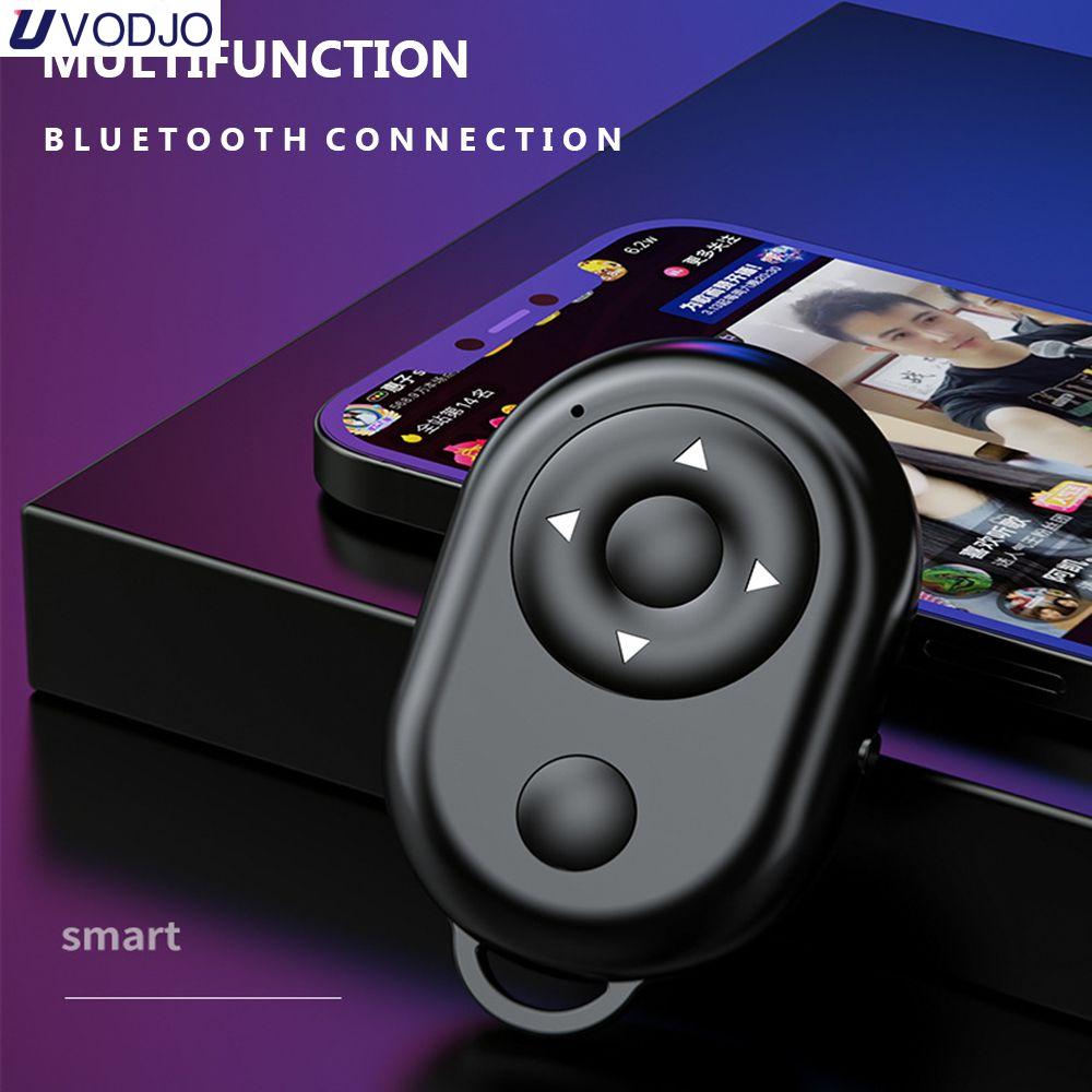 1x Bluetooth Wireless Shutter Release Remote Control Page Turner Self-Timer Phone Camera Controller For IOS Android