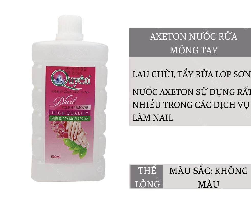 Aceton 500ml thương hiệu Quyên