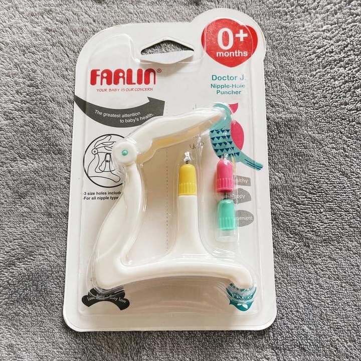 [HCM]Dụng cụ dập lỗ núm ti Farlin - Bấm lỗ núm ti Farlin BF-112