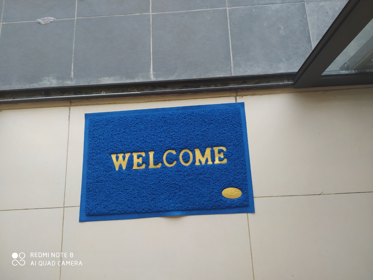 Combo 2 Thảm nhựa lau chân Welcome 40x60cm 3A. Thảm Chùi Chân Chống Trơn Trượt
