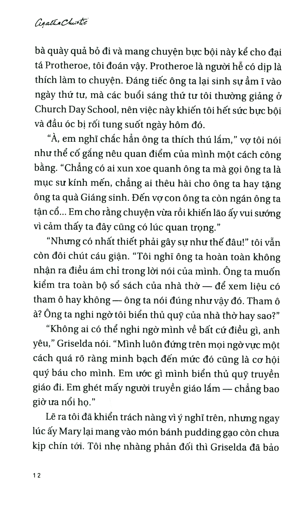 Án Mạng Ở Nhà Mục Vụ - Agatha Christie
