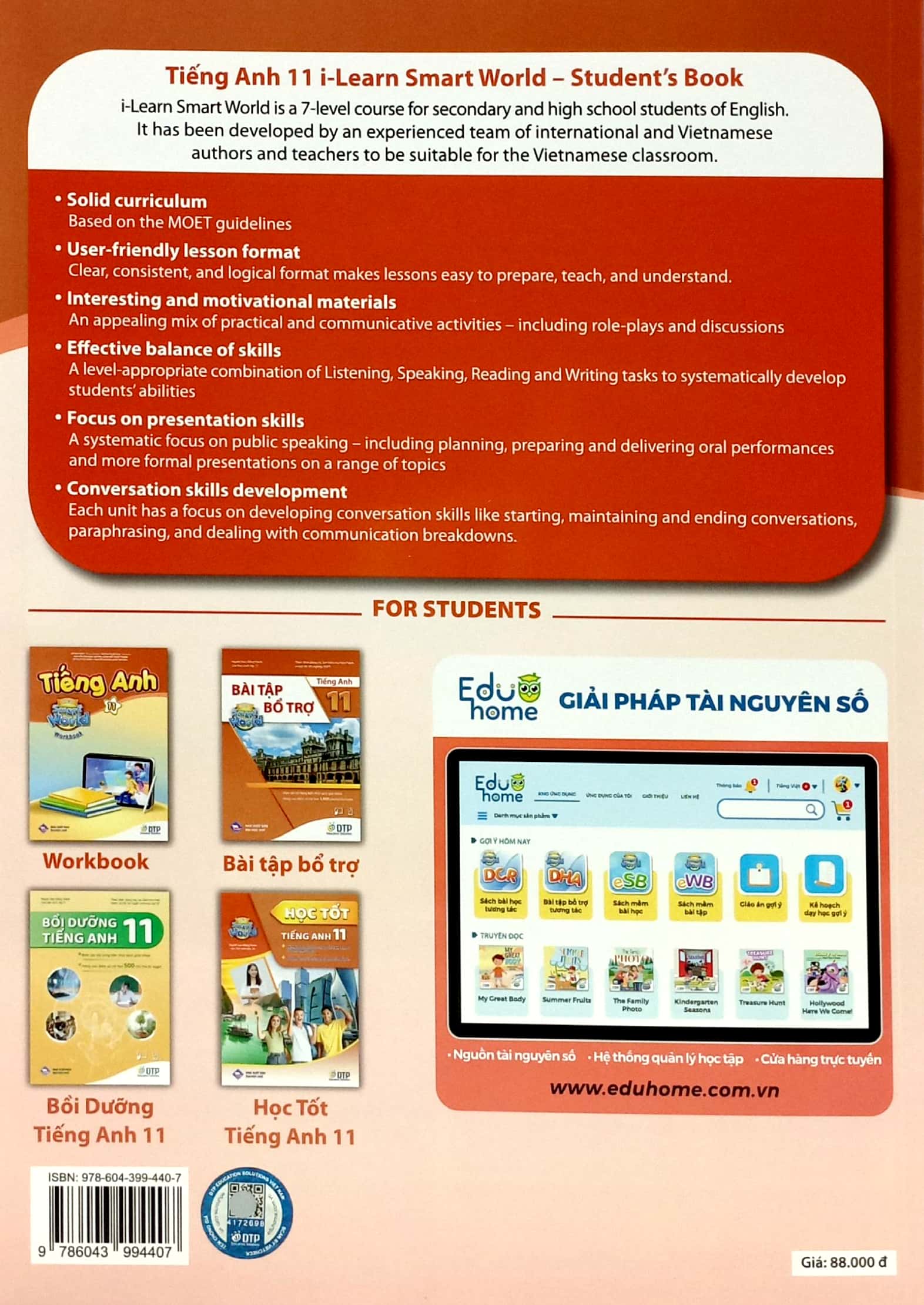 Sách - Tiếng Anh 11 i-Learn Smart World Sách Bài Tập