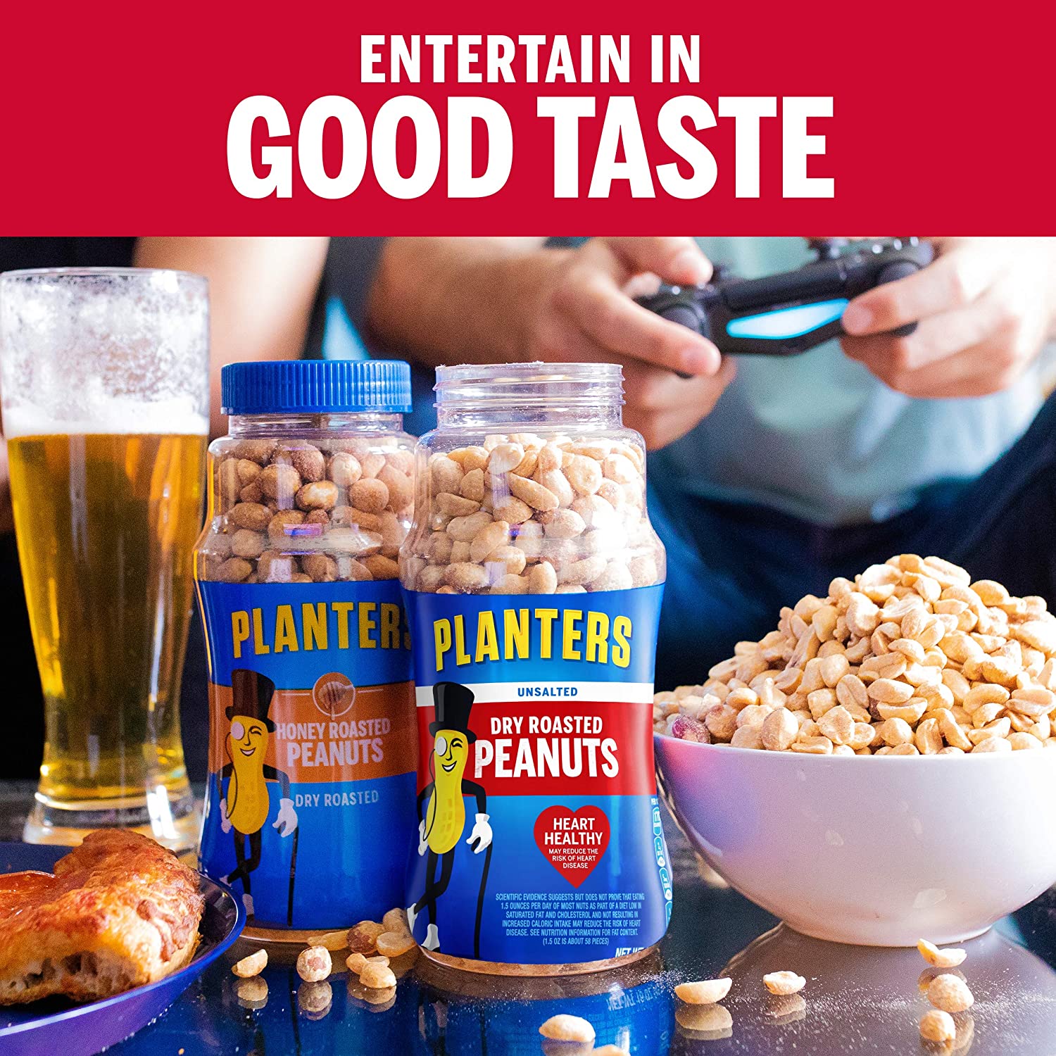 Đậu phộng Planters Dry Roasted 453 g- Mỹ