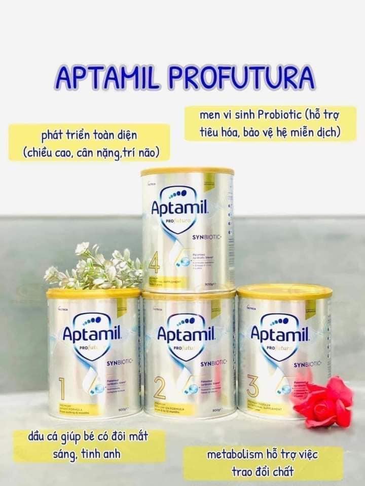 SỮA APTAMIL ÚC SỐ 1,2,3 900g - Aptamilk