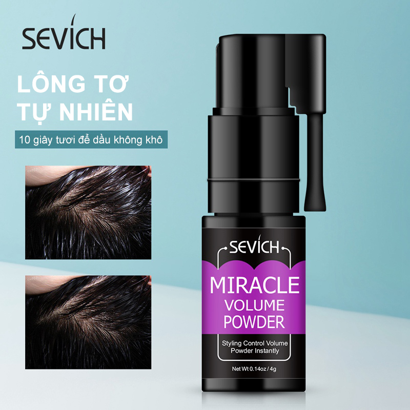 SEVICH Bột tạo phồng tạo kiểu tóc Premium Hair Fluffy Powder 4g