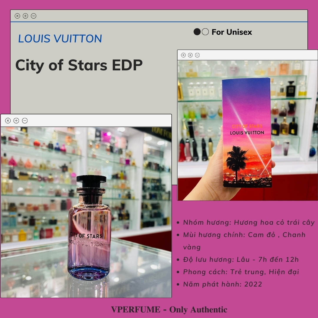 Nước Hoa Unisex Louis Vuitton City Of Stars