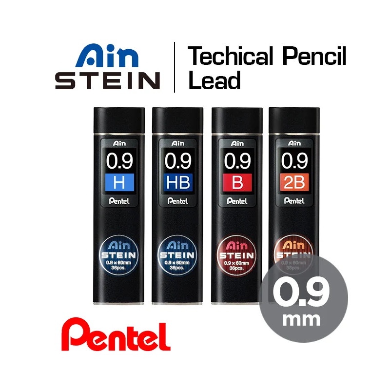 Ruột chì Pentel 0.9 mm Pentel - HB / 2B