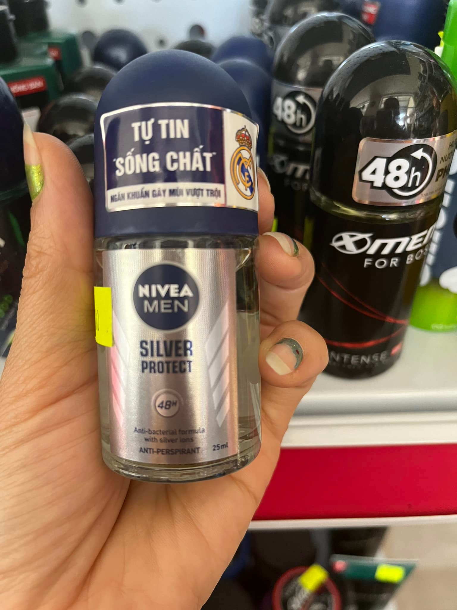 Lăn Ngăn Mùi NIVEA MEN dành cho Nam - 25ml