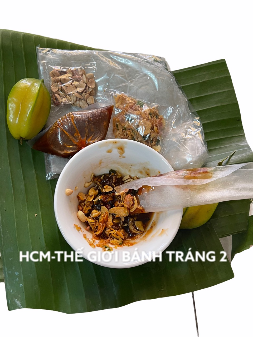 Combo 10 bịch bánh tráng mắm me cực ngon!!!