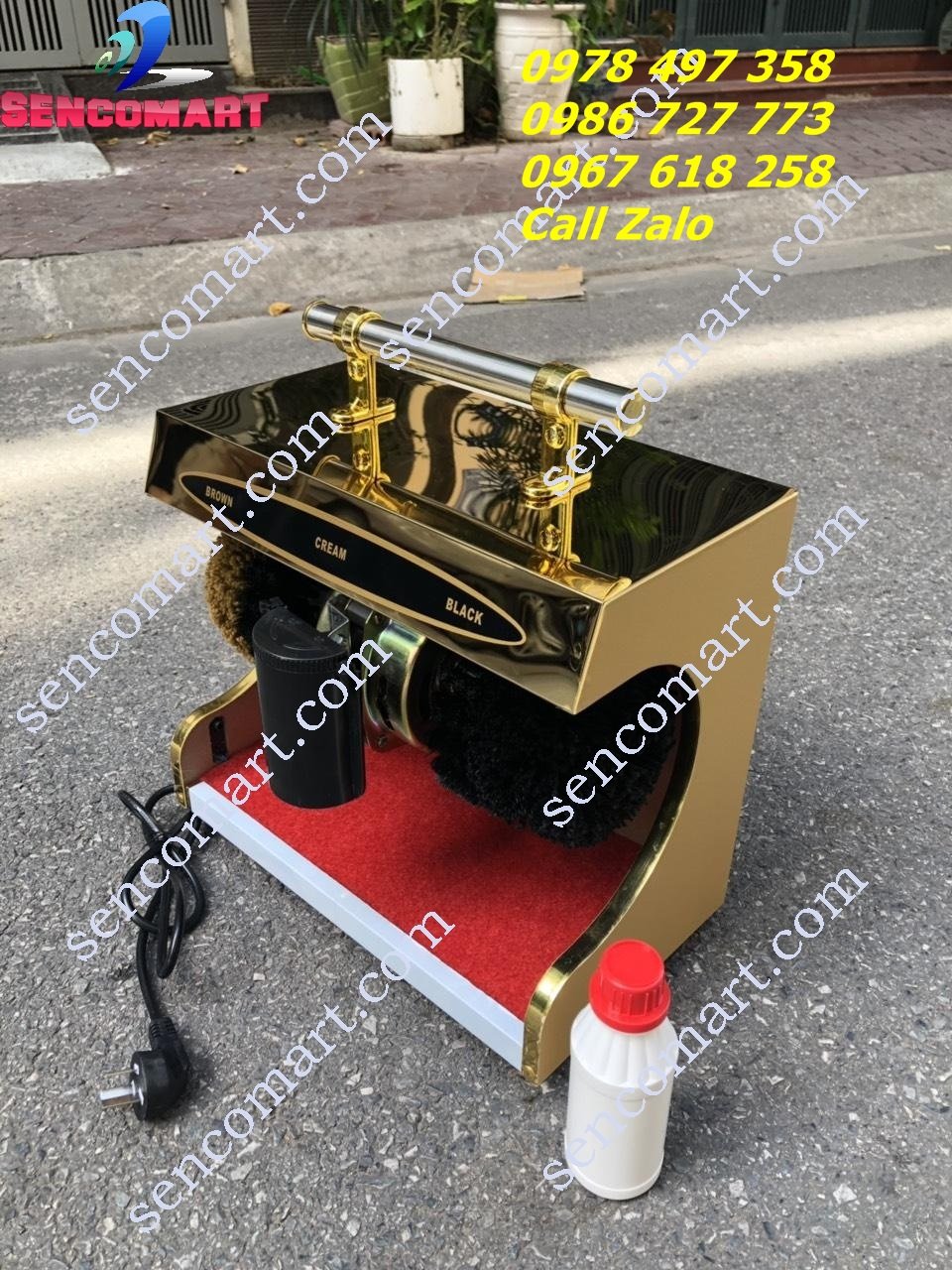 Máy đánh giầy mini- Máy đánh giầy văn phòng G7