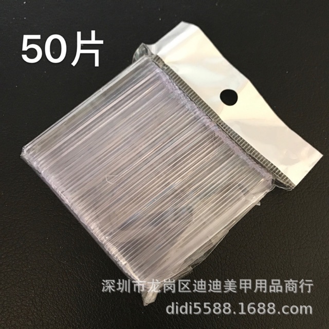 Thanh trưng móng mẫu, trưng nail mẫu.
