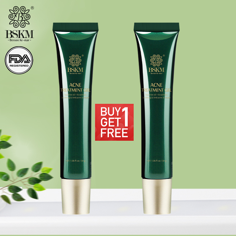Mua Một Tặng Một BSKM Kem Trị Mụn Dạng Gel Trị Mụn Dầu Cây Chè Làm Dịu Mụn