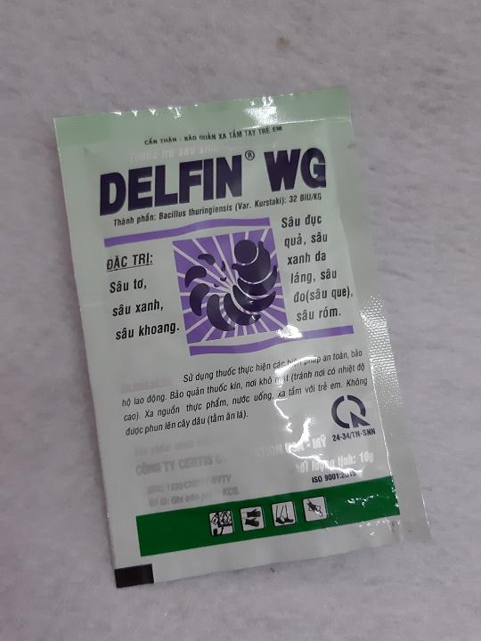 Combo 5 gói chế phẩm diệt sâu sinh học delfin - gói 10 gram